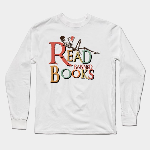 Banned Books Long Sleeve T-Shirt by Xtian Dela ✅